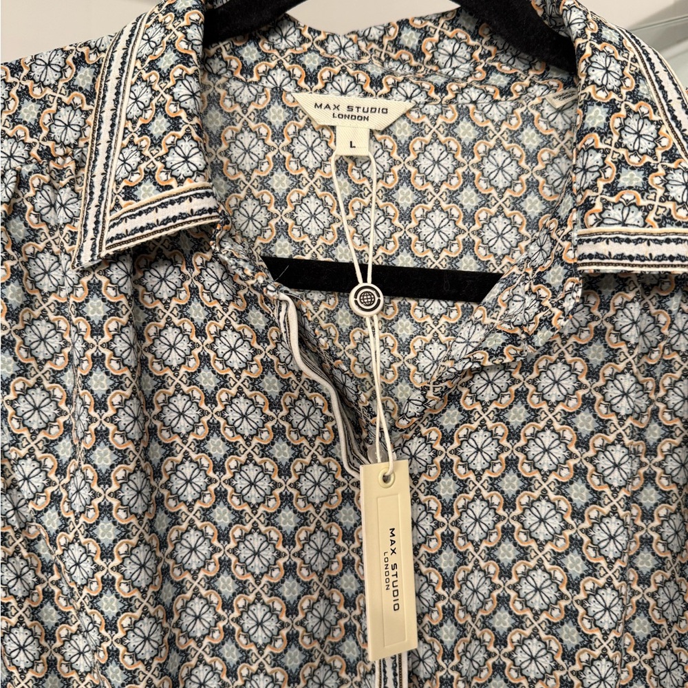 Max Studio Geometric Dress - Picture 2 of 7